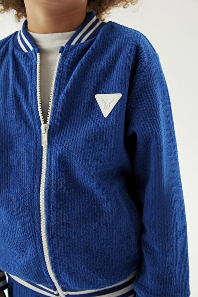 Nebbati Bg Store Boy's Saks tréningruha felsők 23fw0nb3427