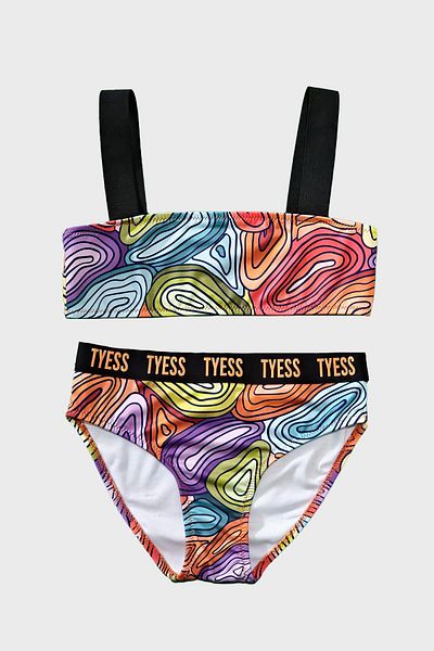Tyess BG Store εμπριμέ μπικίνι για κορίτσια