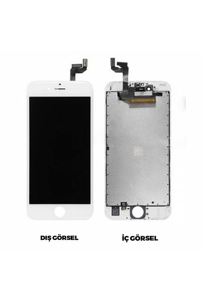 Nettech Teknonet iPhone 6S Compatible Lcd Touch Screen with Slats - White