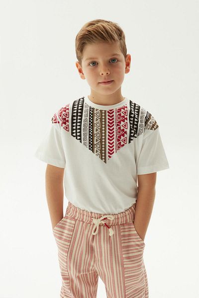Nebbati BG Store Boys' Striped Trousers