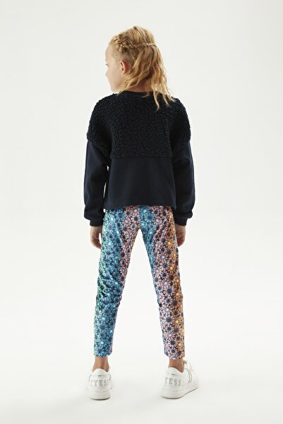 Tyess Bg Store Kız Çocuk Lacivert Sweatshirt 23fw0tj4419