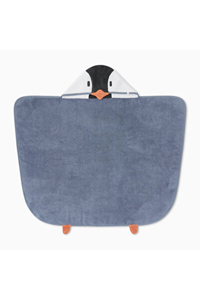 Ewason Organic Cotton Penguin Hooded Towel for 0-4 Years