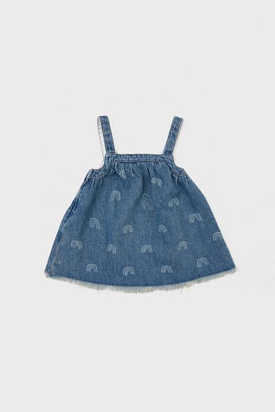 GB Baby Bg Store Baby Girl Denim Salopet 22pfwbg2105