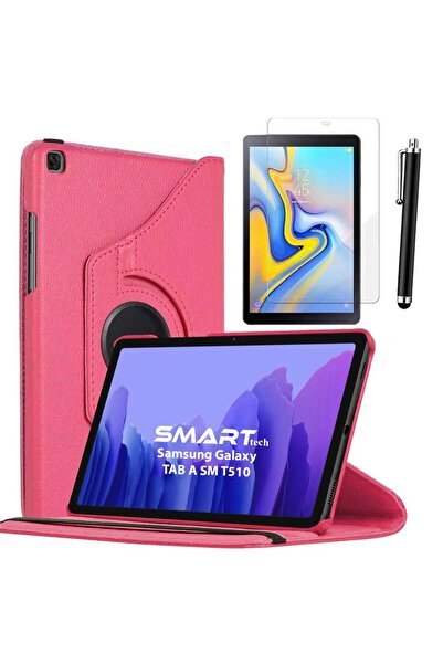 Smart Tech Samsung Galaxy Tab A SM T510 10,1 inç Kılıf Ekran Koruyucu Kalem Set