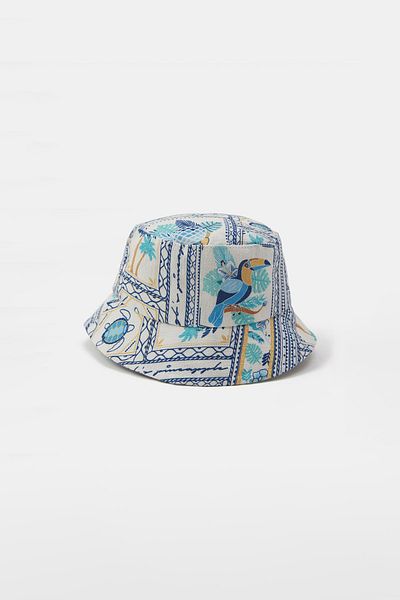 GB Baby Bg Store قبعة منقوشة للأطفال الرضع 23ss0bg1005