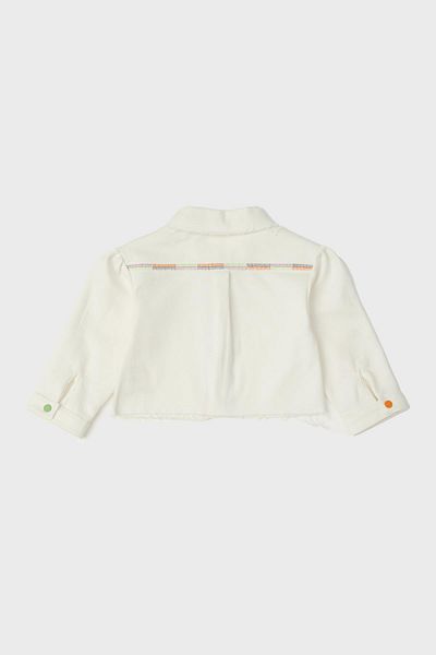 GB Baby BG Store Baby Girl White Jacket