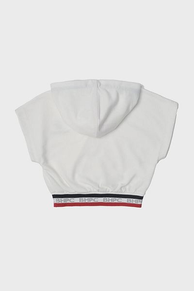 Beverly Hills Polo Club Bg Store Girl's White Tracksuit Top 23Ss2Bhg407