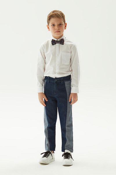 Nebbati Bg Store Boys' Navy Blue Trousers