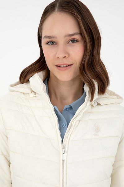 U.S. Polo Assn. Women's Cream Coat 50289548 -Vr071