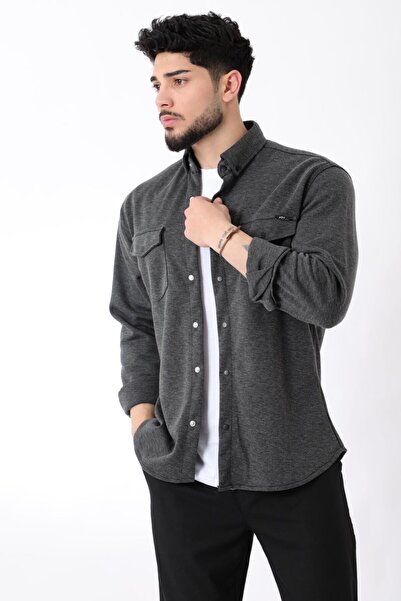 Stilkombin Knitted Shirt - Double Pocket Cover, XC U16805_40335