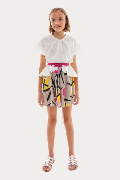 Lia Lea Bg Store Бежова пола за момиче