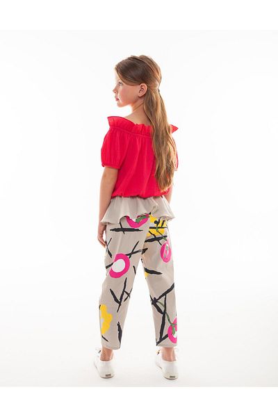 Lia Lea Bg Store Girl's Beige Pants