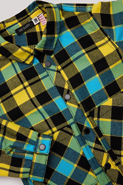 GB Baby BG Store Erkek Bebek Ekose Gömlek