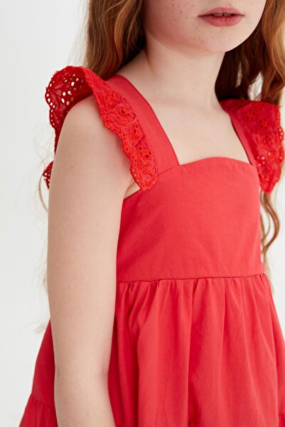 Tyess Bg Store Girl's Red Dress 23Ss0Tj4909