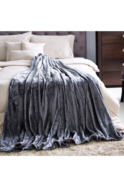 Home Box Lavish King Micro Flannel Blanket - 240x220 cm