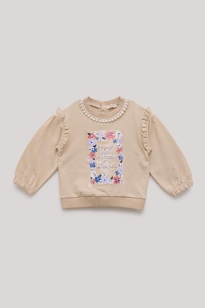 GB Baby Bg Store Baby Girl Salmon Sweatshirt