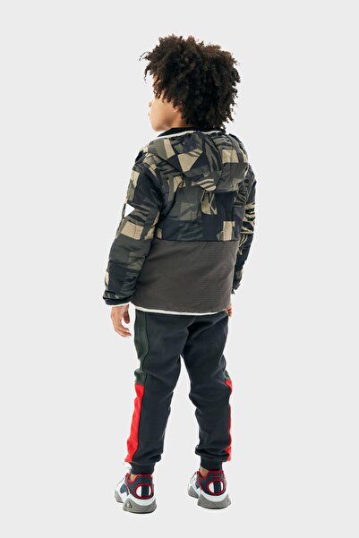 Nebbati Bg Store Boy's Patterned Coat 23Pfwnb3705