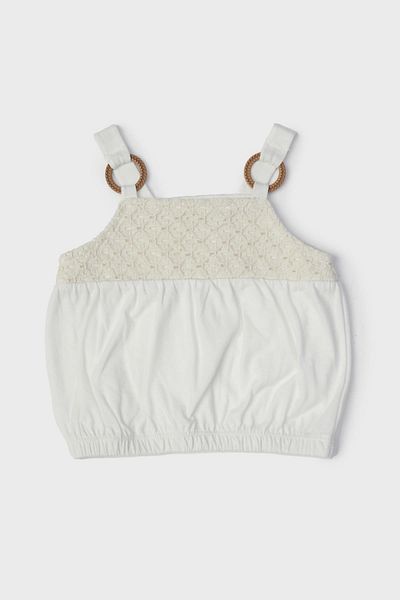 GB Baby BG Store Baby Girl Ecru Blouse