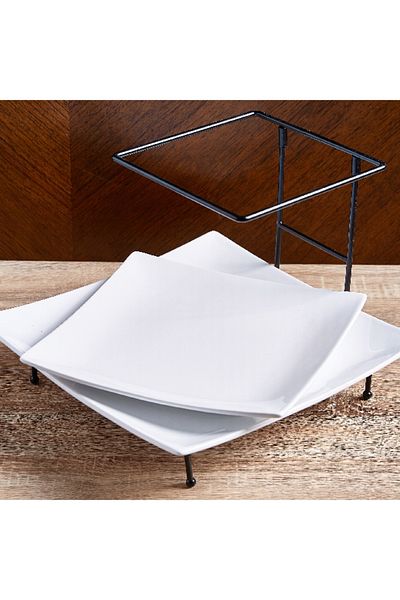 Home Box Nova 2-Tier 3-Piece Serving Set