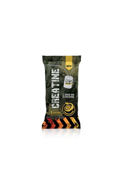 SAT Nutrition Lemon Flavored Creatine 7 Gr. X 20 Pieces