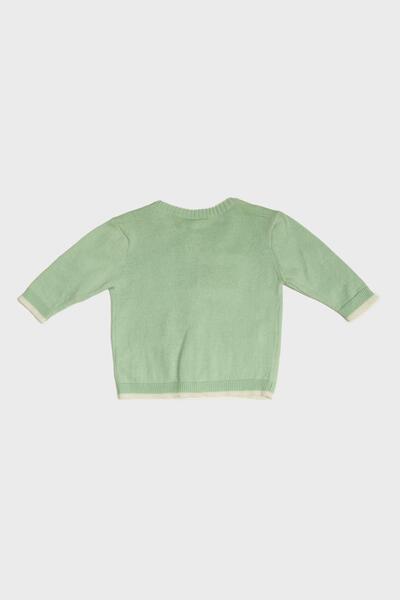 Layette BG Store Baby Boy Green Cardigan