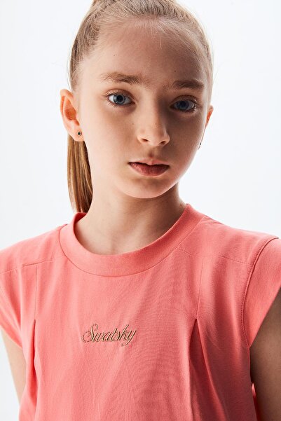 SWATSKY Bg Store Girl's Pink T-Shirt 23Ss0Sw6532