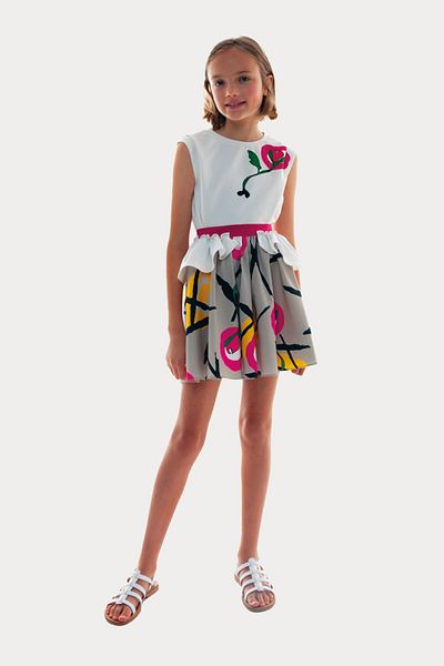 Lia Lea BG Store بلوزة أوف وايت للفتيات