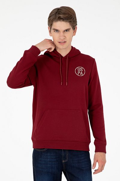 U.S. Polo Assn. Men's Burgundy Sweatshirt 50293361 -Vr014