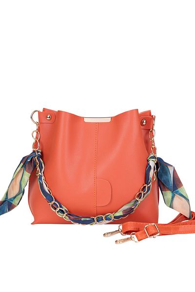 Judour Bags Geanta de culoare portocalie