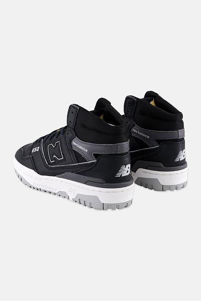 New Balance Kids Boy BB650RVBD Lace Up Training Shoes, Black