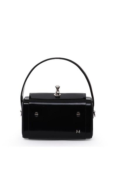 Matmazel Sadr Black Women's Hand and Shoulder Bag