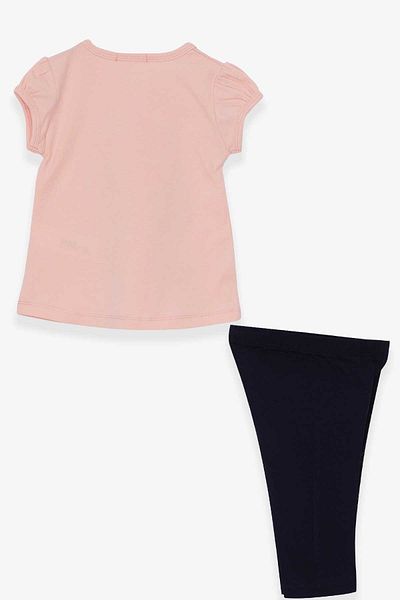 Breeze Girl's Capri Tights Set Girl Printed 1.5-5 Years, Salmon