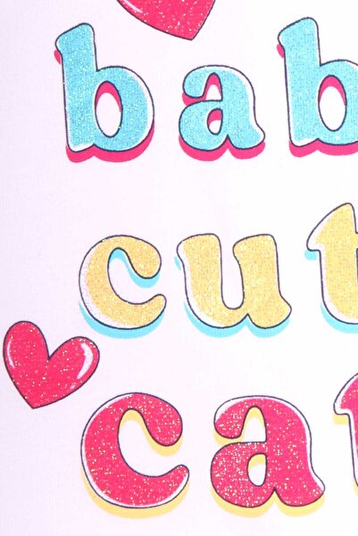 Breeze 1.5-5 Years Old Girl's Ecru Tights Set - Kitten Printed