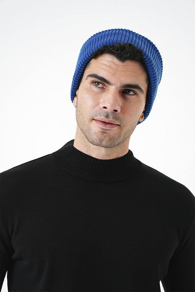 CHUBA Men's Thessaloniki Knitted Beret Blue 25W4003