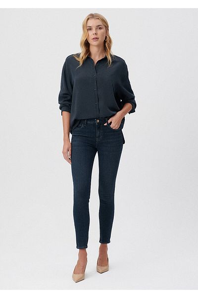 Mavi Tess Gold Premium Shaded Indigo Marineblaue Jeanshose 100328 -85607