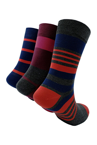 Bambuleyyo Çorap Erkek Bambu Çorap 3'lü Paket (BEDEN 41-46), Burun Dikişsiz, ...