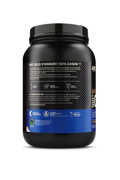 Optimum Nutrition Casein Gold Standard Rev - Chocolate Flavored, 924g, 28 Serve