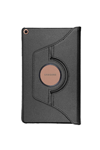 Smart Tech Samsung Galaxy Tab T510 Döner Stand Tablet Kılıfı Siyah