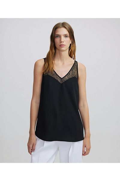İpekyol Bluse aus Spitzenmischung