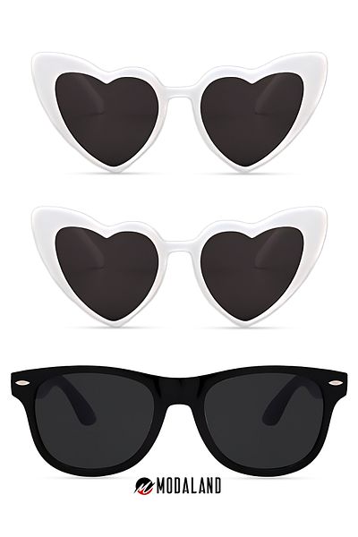 ModaLand Bride Groom 3-Piece Glasses Set Bride and Groom