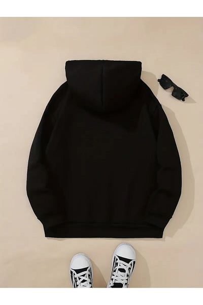 Karatopak Hanorac unisex imprimat cu șnur cu 2 fire