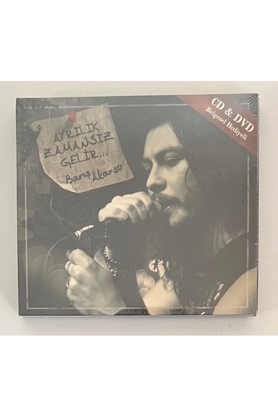 Seyhan Müzik Barış Akarsu Ayrılık Zamansız Gelir Dvd & Cd (Zero in Gelatin)