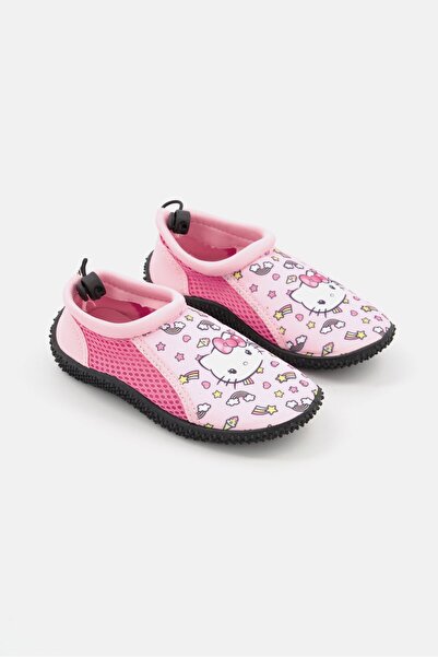 Hello Kitty by Sanrio Kids Girl Slip On Shoes, Pink Combo