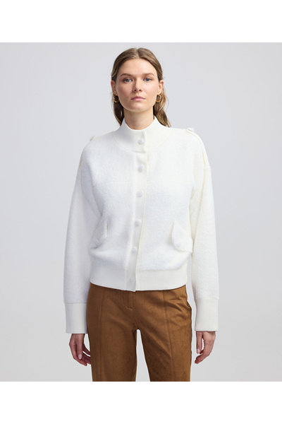 İpekyol Ribana Mix Plush Cardigan