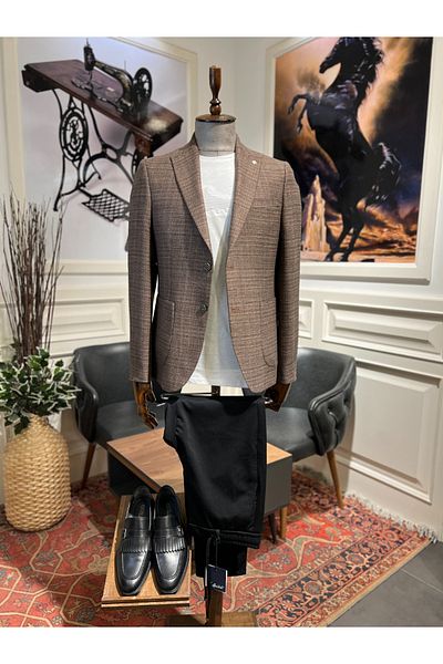 Guild Riga Pocket Woven Camel яке