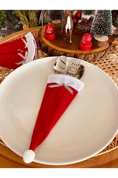 Mady Aksesuar خدمة أدوات مائدة السنة الجديدة - مجموعة أدوات مائدة لتزيين عرض ...