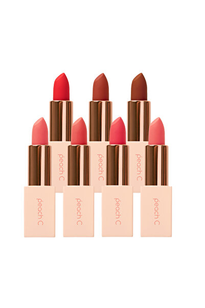 Peach C Easy Matte Lipstick - Doğal Görünümlü Mat Ruj - 02 Retro Peach