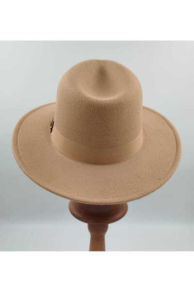 OnMyHead Camel Color Panama Fedora Hat