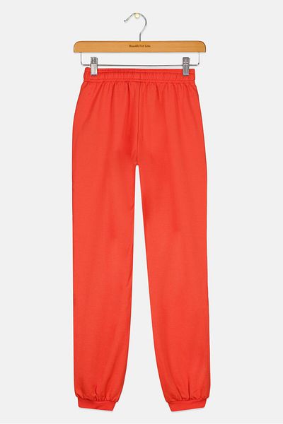 Asics Kids Boy Sportswear Fit Training Pants, Orange
