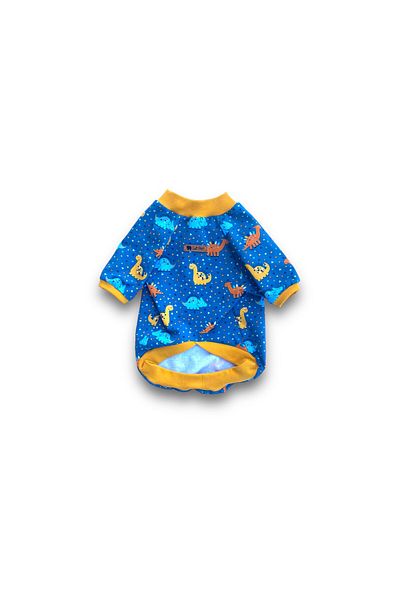 Luli Pet Dinosaur Patterned Dog T-Shirt